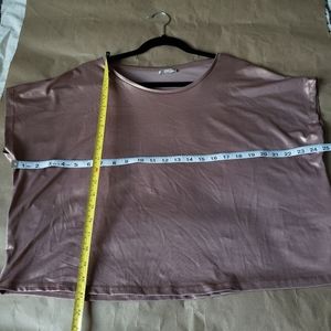 Zara Tops - Zara | Rose Gold Metallic Crop Top Zara Tops - Zara | Rose Gold Metallic Crop Top